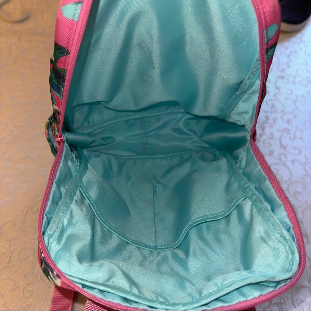 Vera Bradley Lighten Up Tropical Paradise Backpack Purse - Picture 12 of 14